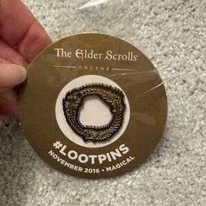Loot Crate- The Elder Scrolls Online Loot Pin November 2016